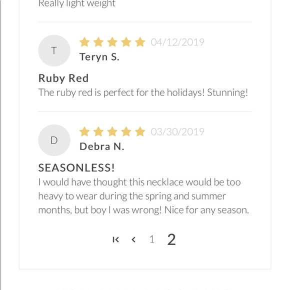 Faux Leather Cord Necklace in Blue - Picture 3 of 6